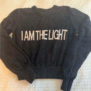 Spiritual Gangster Charcoal Crew Neck Sweater